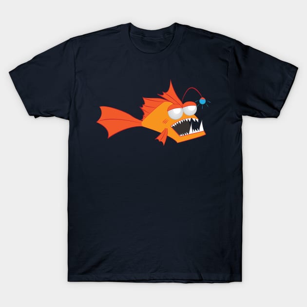 Alt Angler Design T-Shirt by MadArtisan